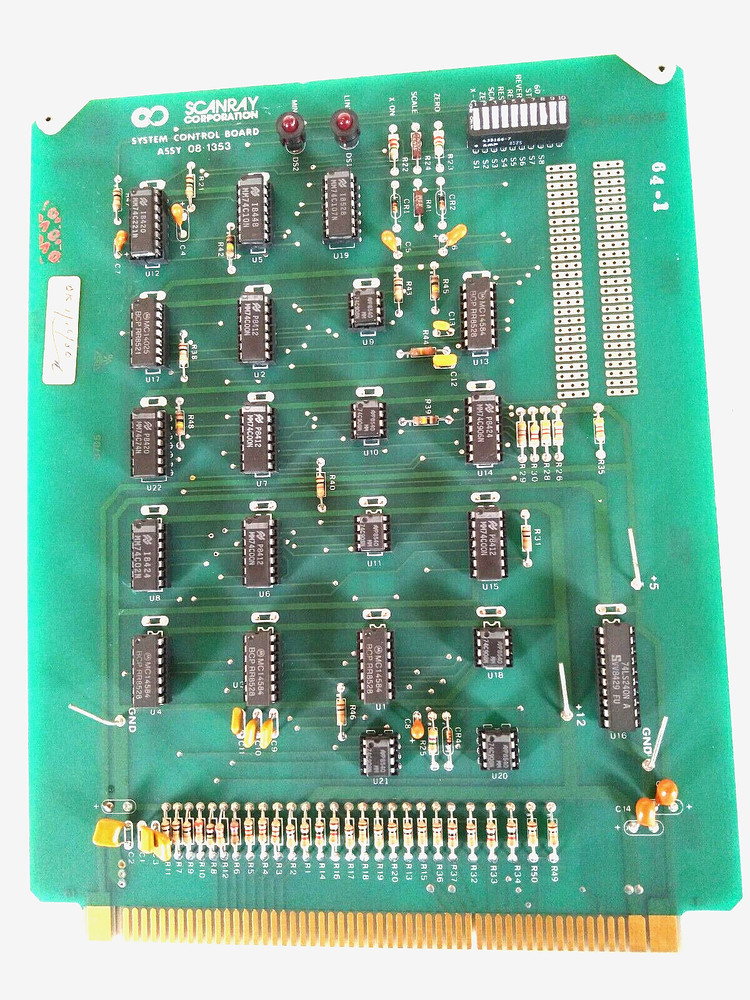 Scanray System Control Board 08 1353