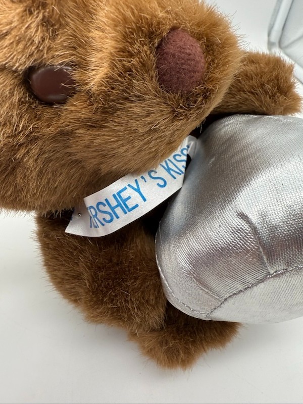 1990 Hershey Kiss Plush Stuffed Bear 8" NWT