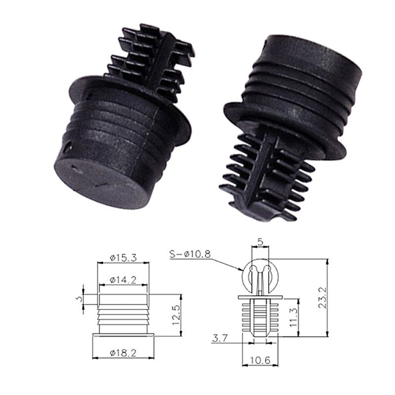 10Pair DIY Speaker Buckles ABS Plastic Speaker Grill Peg Ball Socket