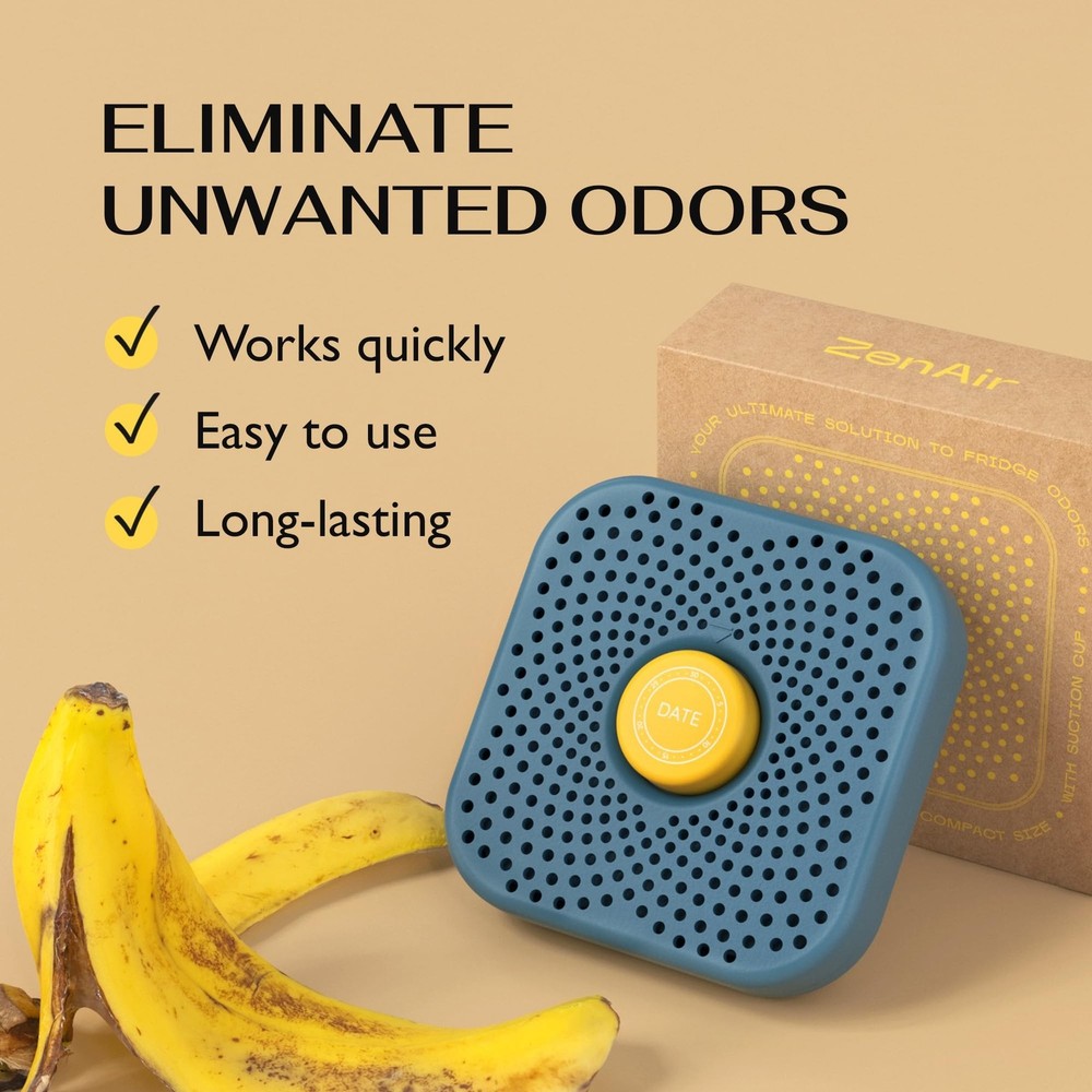 Fridge Deodorizer Odor Eliminator - Refrigerator Deodorizer More Effective Th...