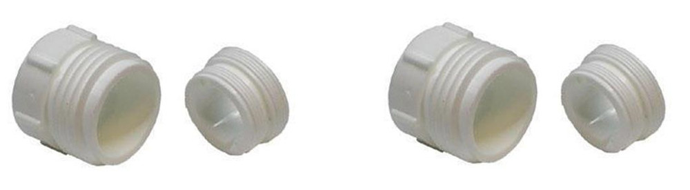 PYTHON Faucet Adapters 2 Piece Plastic  (Mfg# 13A)  X2