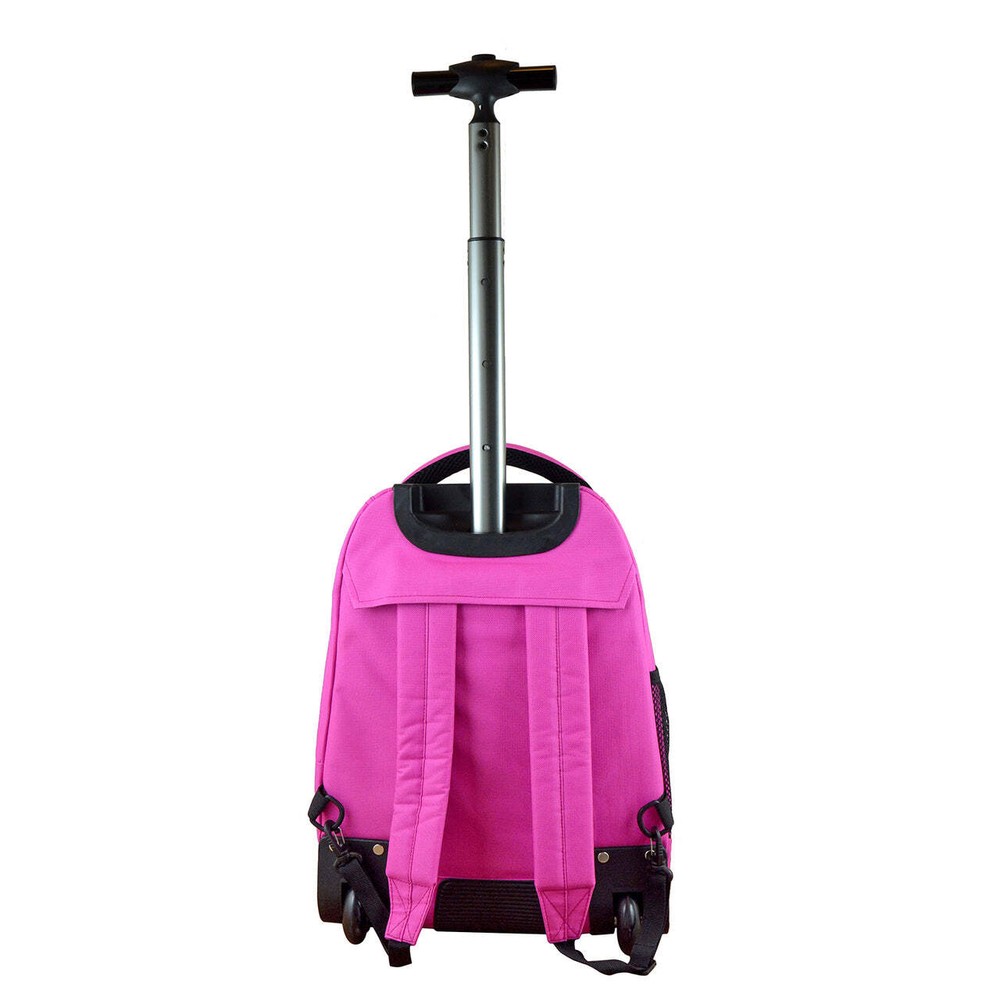New Mexico Premium Wheeled Backpack in Pink
