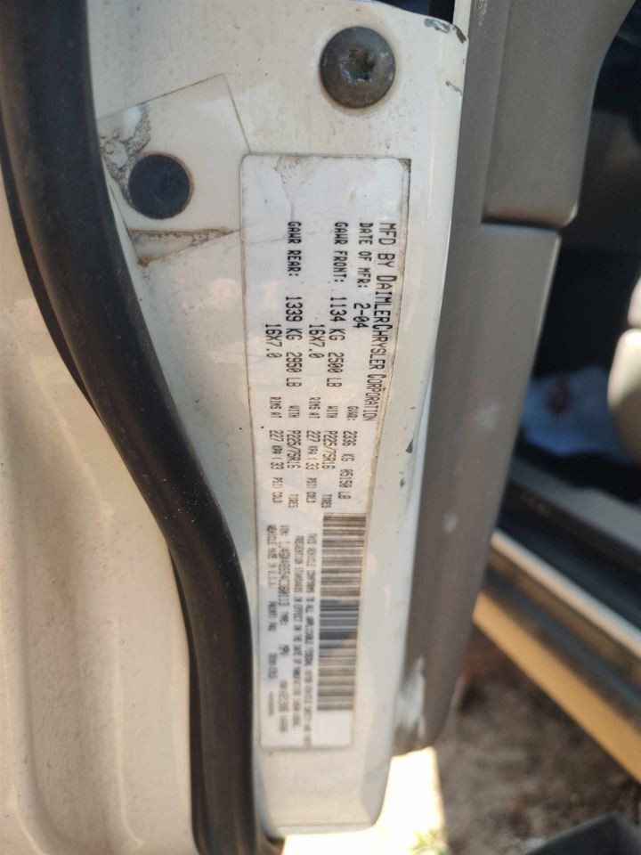 GRANDCHER 2004 Fuse Box Cabin 6652