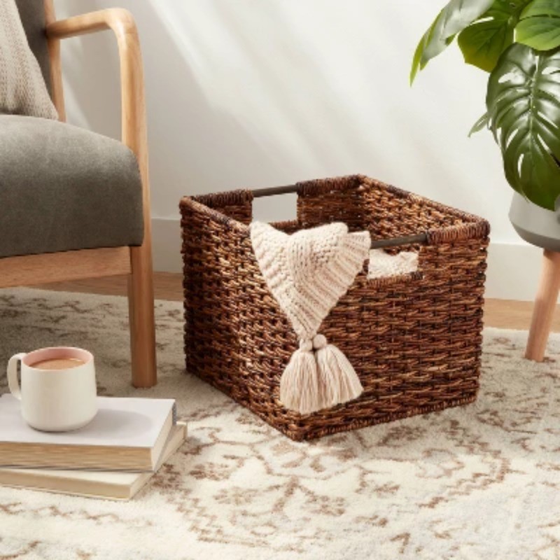 Woven Abaca Crate