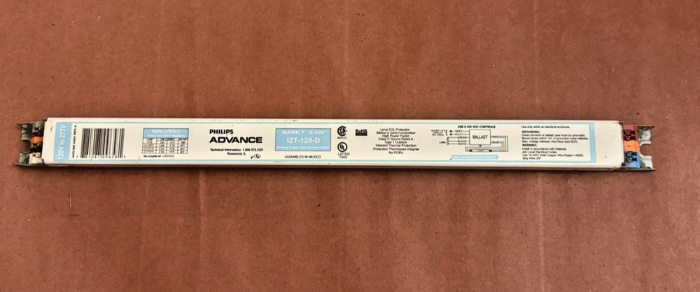 Philips Advance IZT-128-D Electronic Ballast  NEW