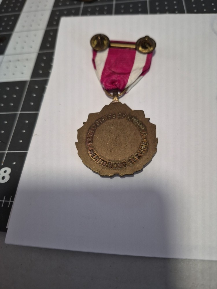 Vintage Meritorious Service Medal