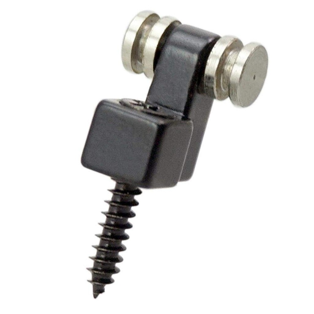 1 Pair Black Electric Guitar Roller String Tree Retainer,Bass String Guides w...