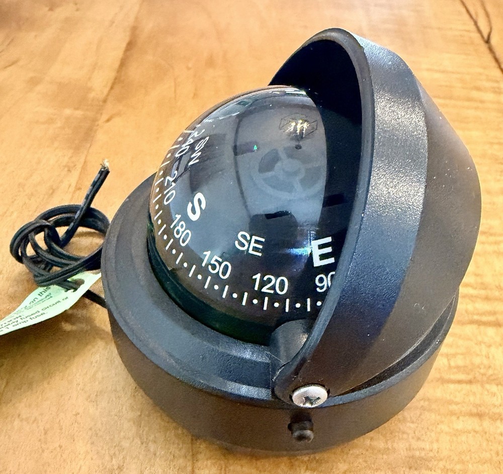 Ritchie Navigation S-53 Explorer Surface Mount Compass. No Box, Never Used!