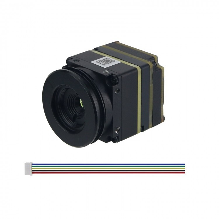 Thermal Imager for FPV Drones with CVBS Interface Longwave IR 12um Micro Camera