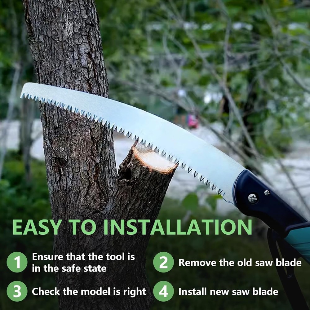 12” Pole Pruner Saw Blade Replacement for Corona Tree Tp3811 Silver