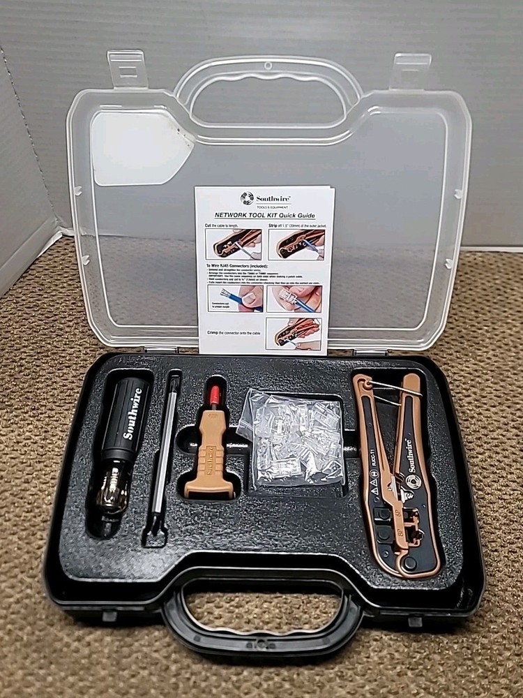 Southwire Network Tool Kit for Terminating Data Cable KIT-TP1