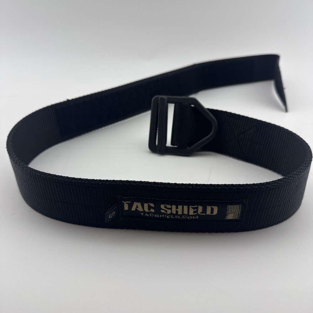 Tac Shield Tactical Duty Belt Black Size Small
