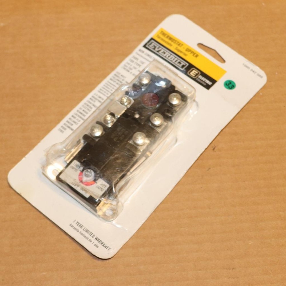 EVERBUILT T-O-D Style Upper-Element Thermostat for Residential Water Heaters