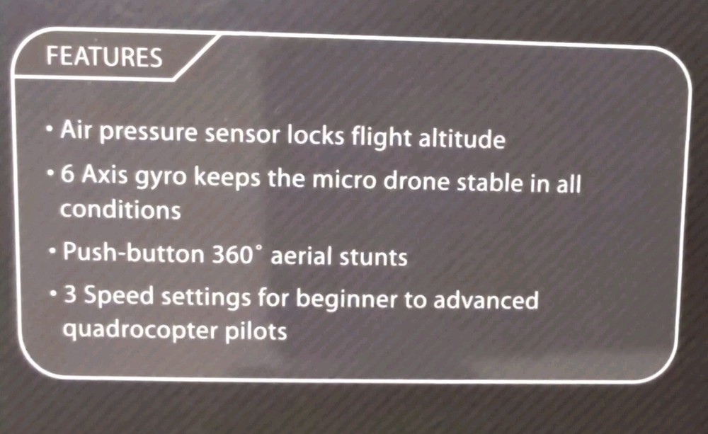Propel Maximum X20 Micro Drone Wireless Quadrocopter - NIB