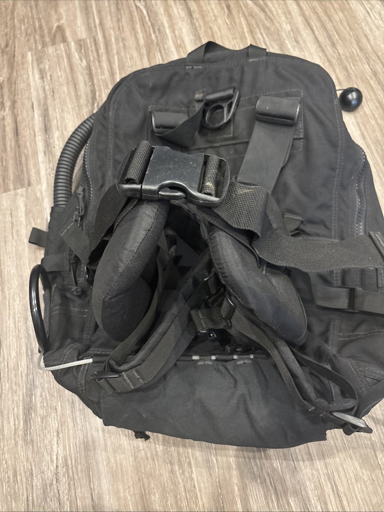DUI Black Scout Swimmer Assault Pack Waterproof Backpack