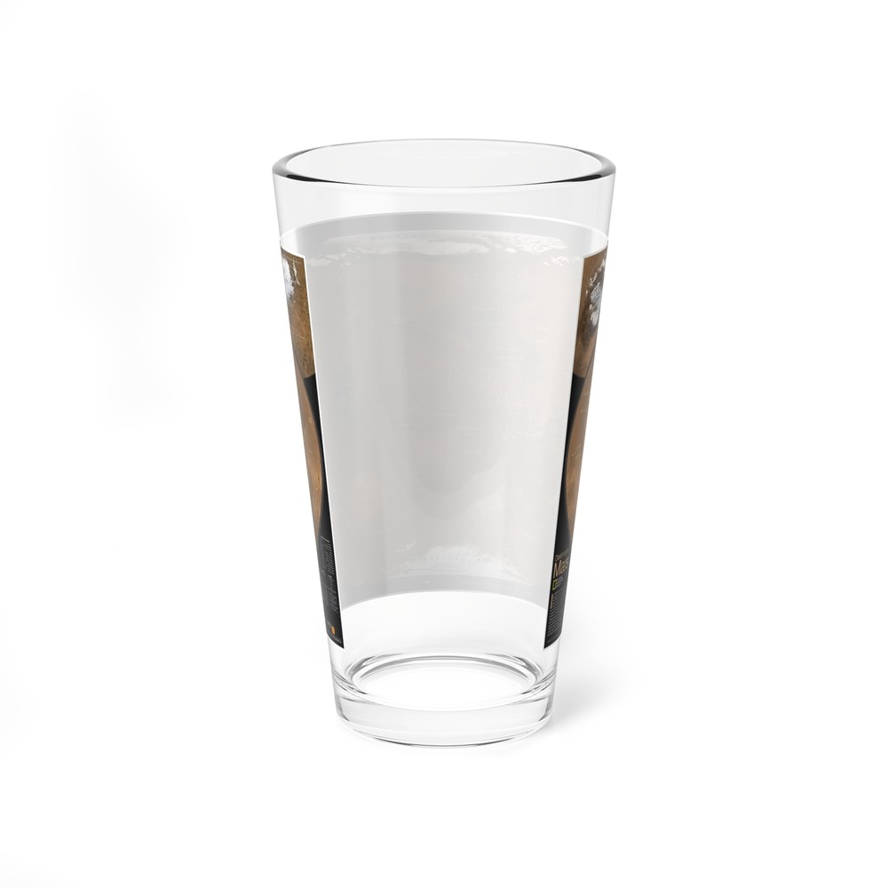 Space - MARS (2001) (Map) Pint Glass 16oz