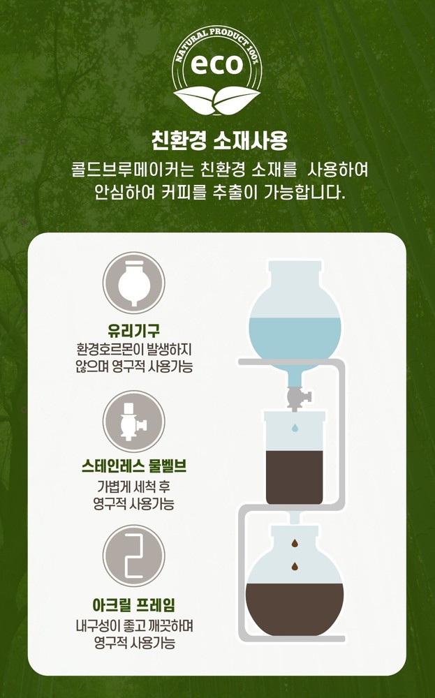 Classic Style Cold Brew Coffee Maker Dutch Coffee Dripper