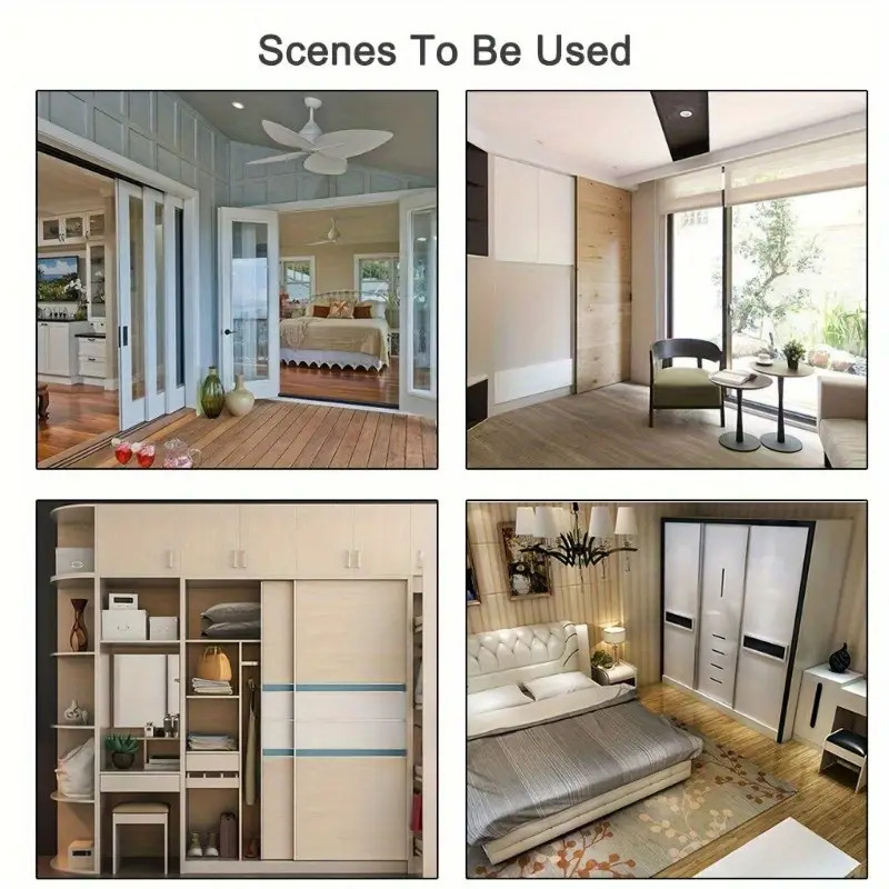 2Pcs Alloy Hardware Roller for Wooden Sliding Doors Push Pull Track Pulley