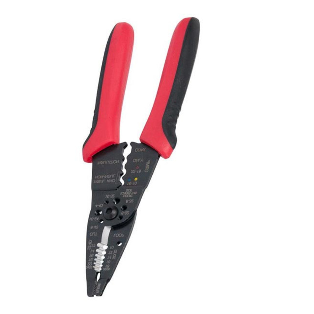 Nippon ISST1022 10–22 AWG Wire Stripper, Crimper & Cutter – Multi-Function El...