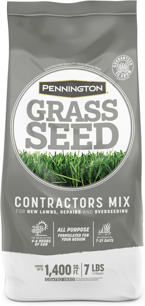 Contractors Grass Seed Mix Central  Lb