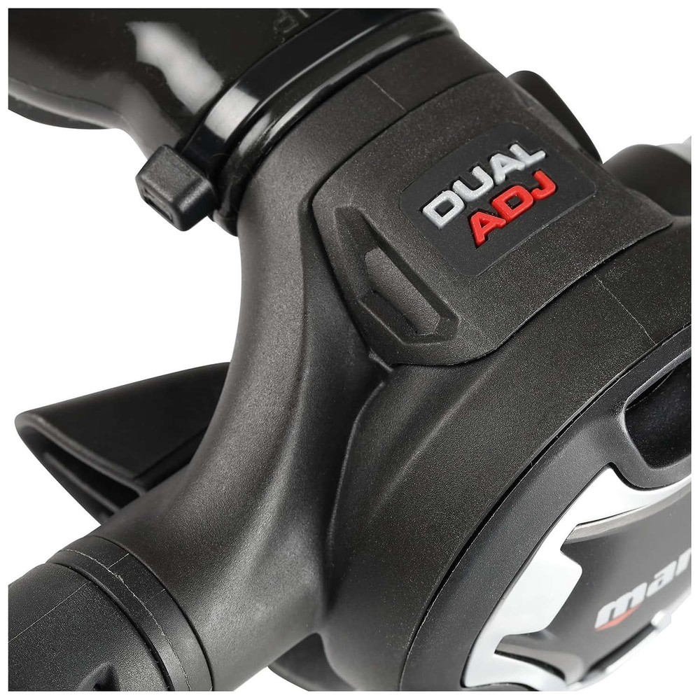 Mares Dual ADJ 62X Regulator, INT - Black/Black