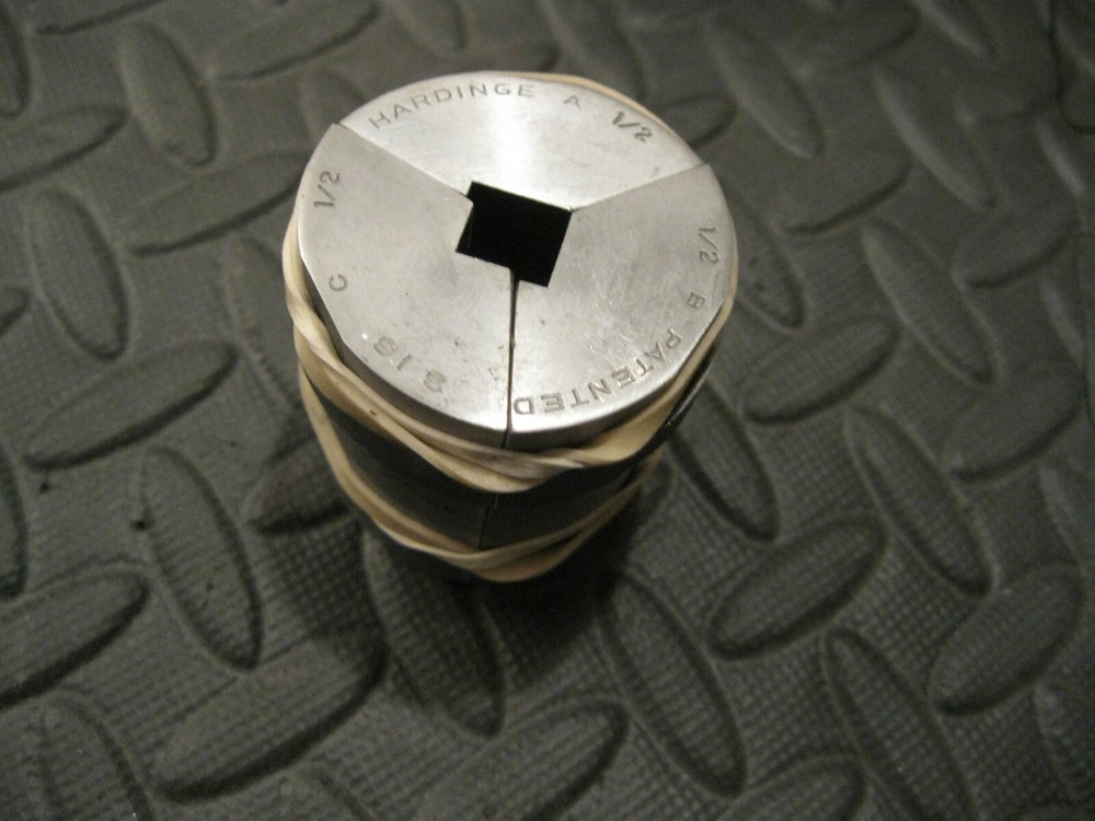1/2" Square Hardinge S16 Collet Pad
