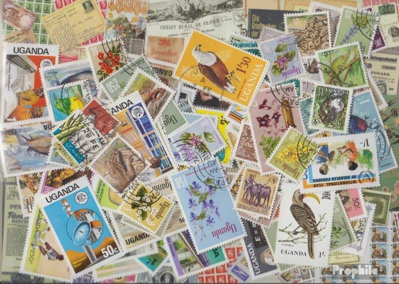 uganda Stamps 500 different stamps