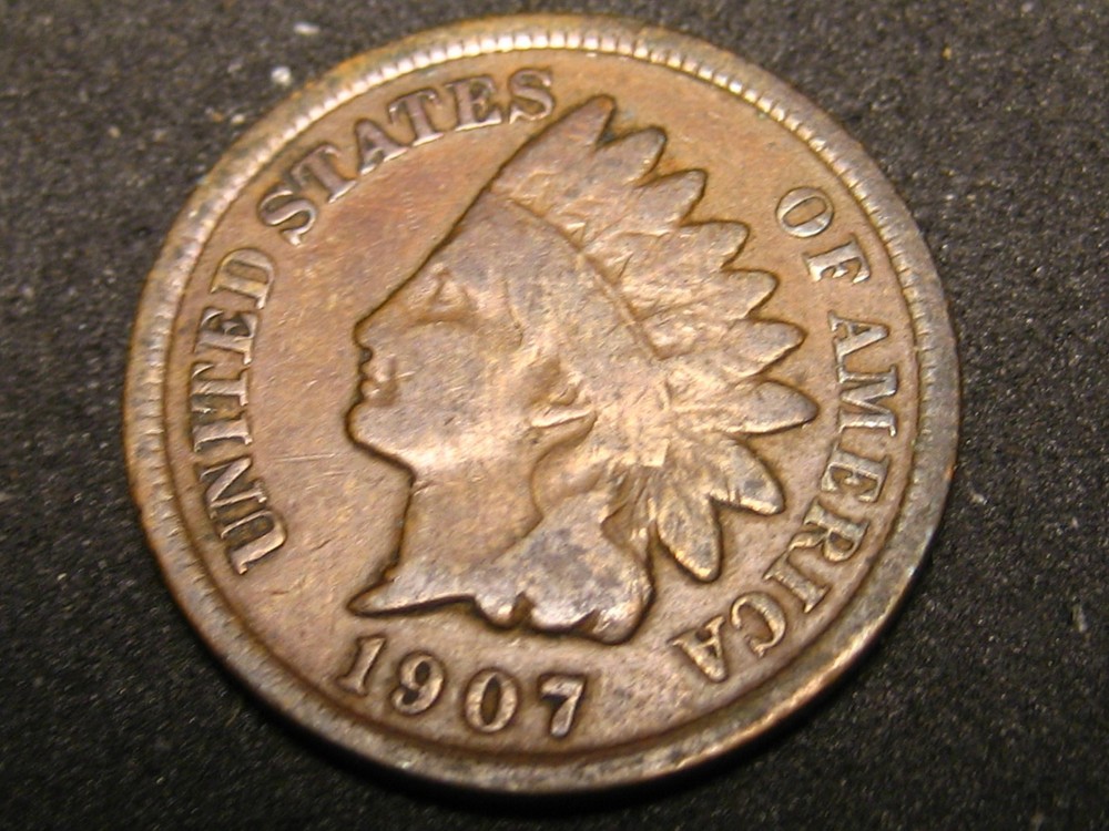 1907 Indian Head Cent VG
