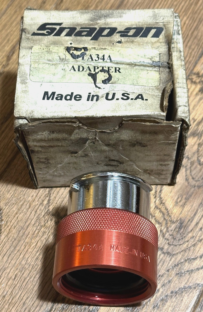 🇺🇸 Snap On Tools Cooling System Pressure Tester Adapter Radiator Tank Fitting