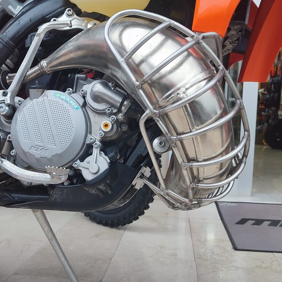PIPE GUARD CAGE MUZZLE FOR KTM 2020-2023 MODELS EXC 150 2T MODEL