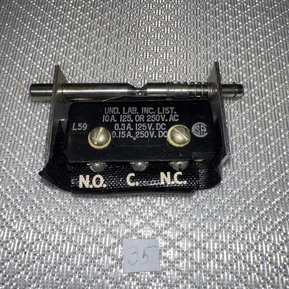 1AC6 MICRO SWITCH SWITCH INTER LOCK 15A 125 VAC SPDT