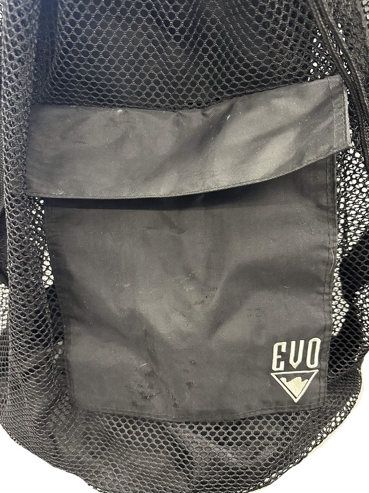 EVO Gear Mesh Gear Backpack, Black