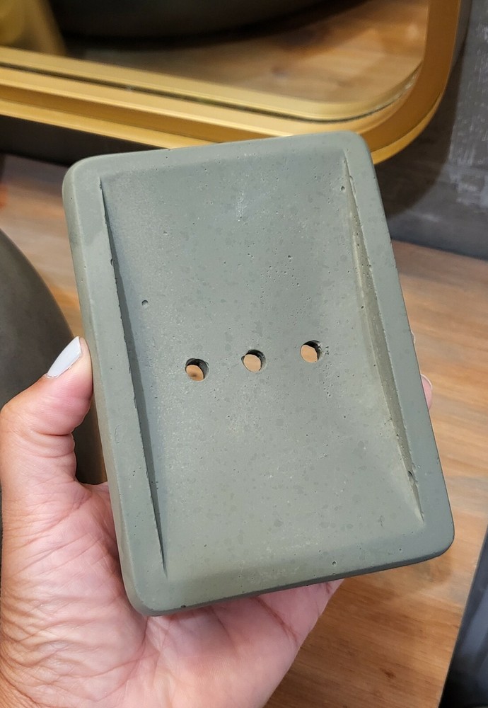 Concrete Soap Dish Holder