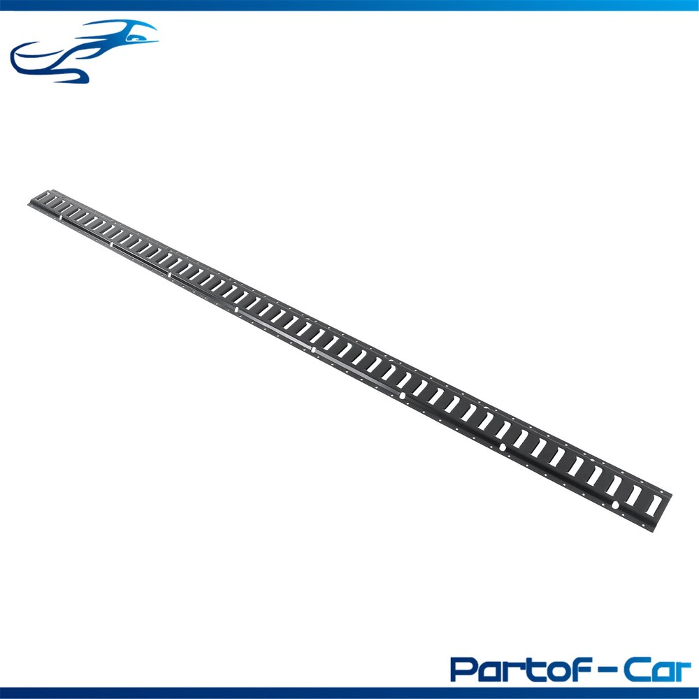 Black 5 Pack 96" E Track Rail Sections For Large Trailers And Vans Tie Down