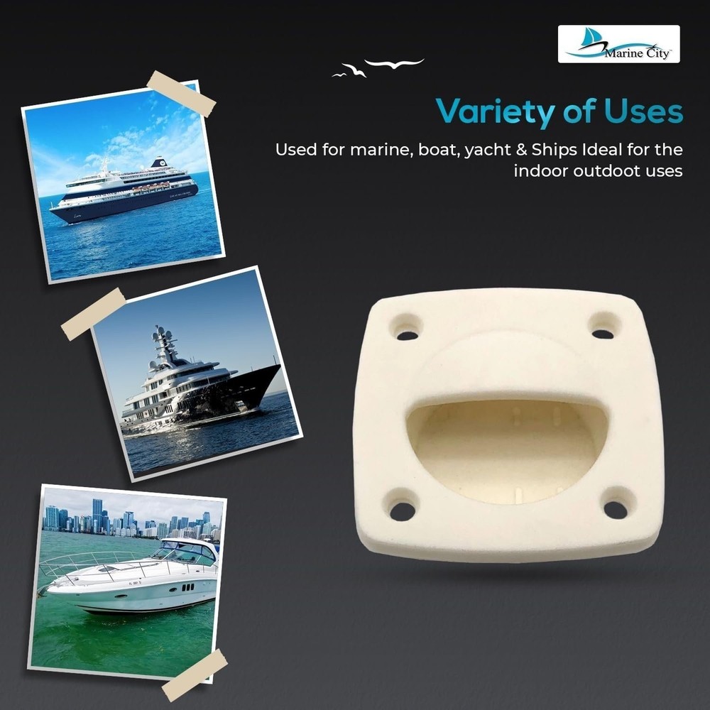 MARINE CITY Nylon Pull Handle for Door Hatch Storage Compartment Durable Grip