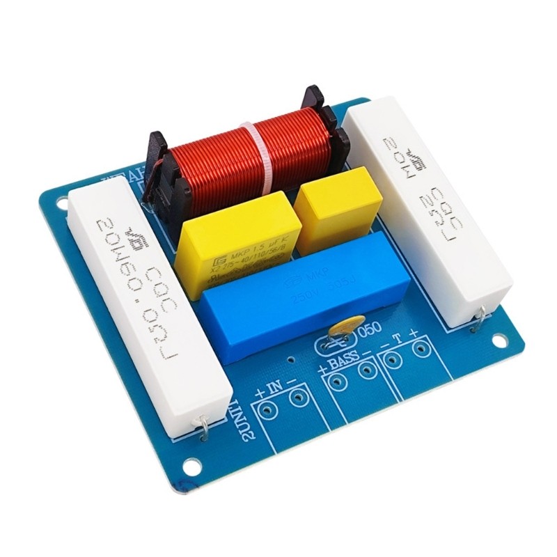 WEAH-245 Studio 2 Way Crossover With Metalized Polypropylene Capacitors Design