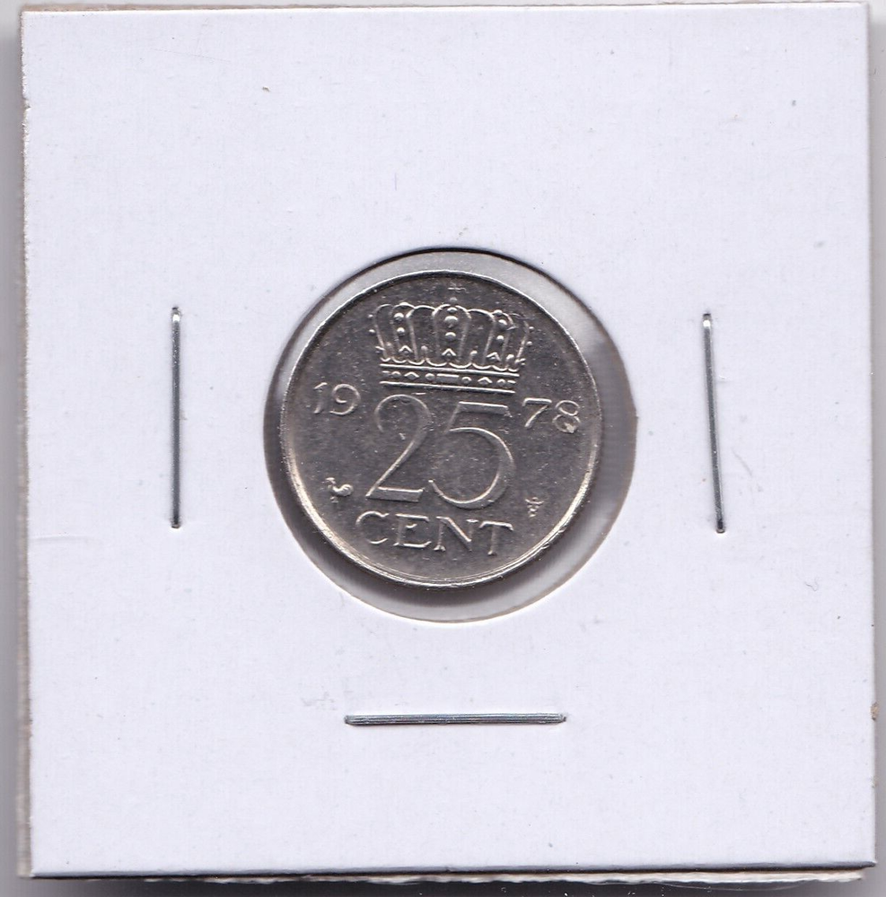1978 Netherlands 25 Cent