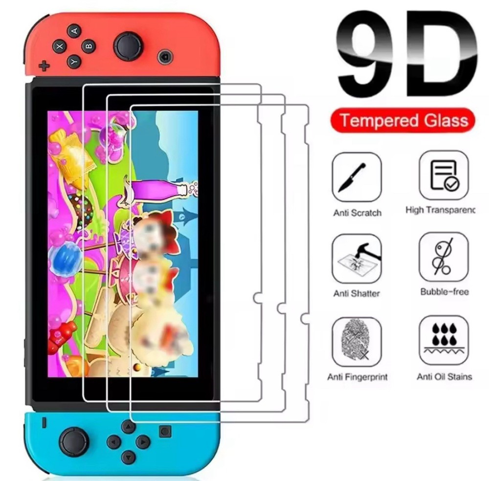3Pack Tempered Glass Screen Protector for Nintendo Switch Lite Gaming System