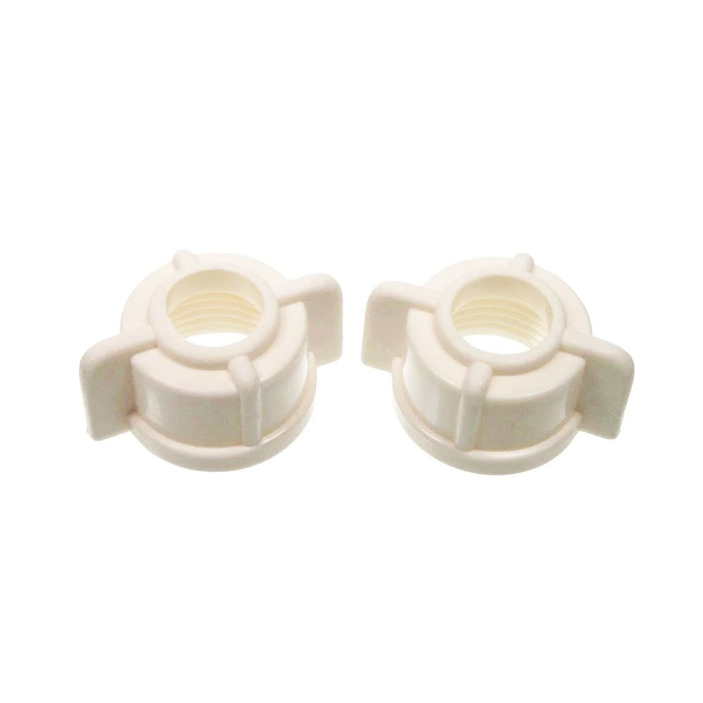 Danco White Plastic 1/2" IPS Tailpiece Nuts #88410