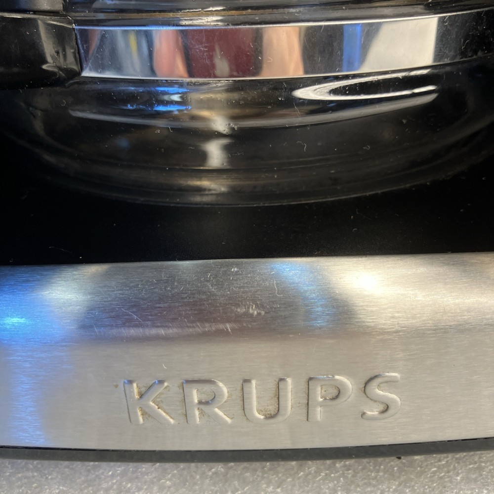 Krups EC314 ThermoBrew Technology 12 Cup Glass Carafe Programmable Coffee Maker