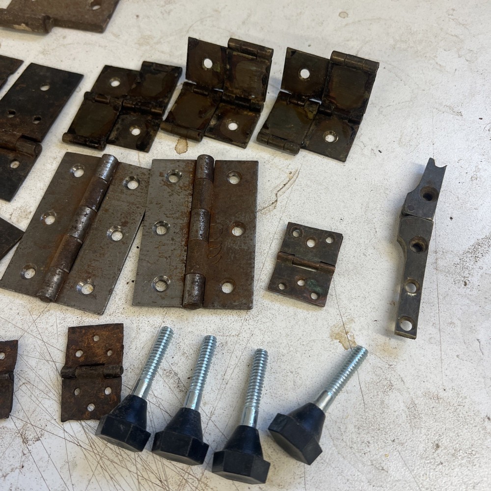 19thC Hinges And Others