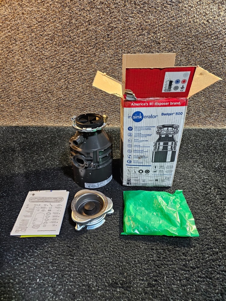 InSinkErator Badger 500 Standard Series 1/2 HP Continuous Feed Garbage Disposal