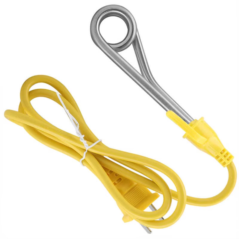 Electric Immersion Water Heater 600W – Stainless Steel Mini Boiler for Travel