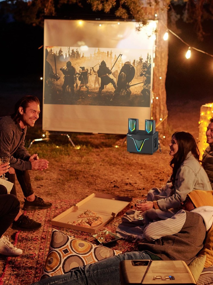 2.1 USB-Powered Computer Speaker with Subwoofer,Computer Speakers with 9 subw