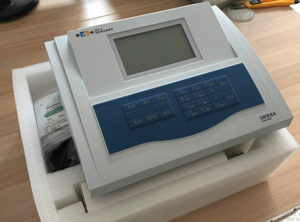 ZD-2 New Digital LCD Automatic Potential Titrator pH/Mv Meter Tester