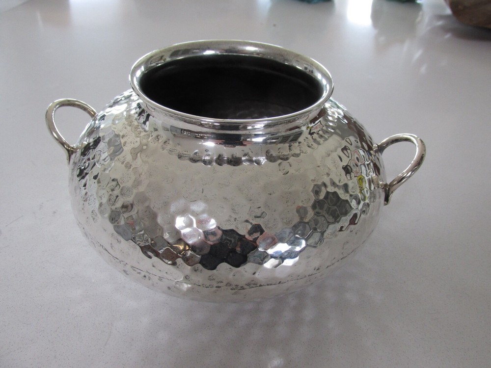 Vintage Hammered Sterling Silver Bowl.....