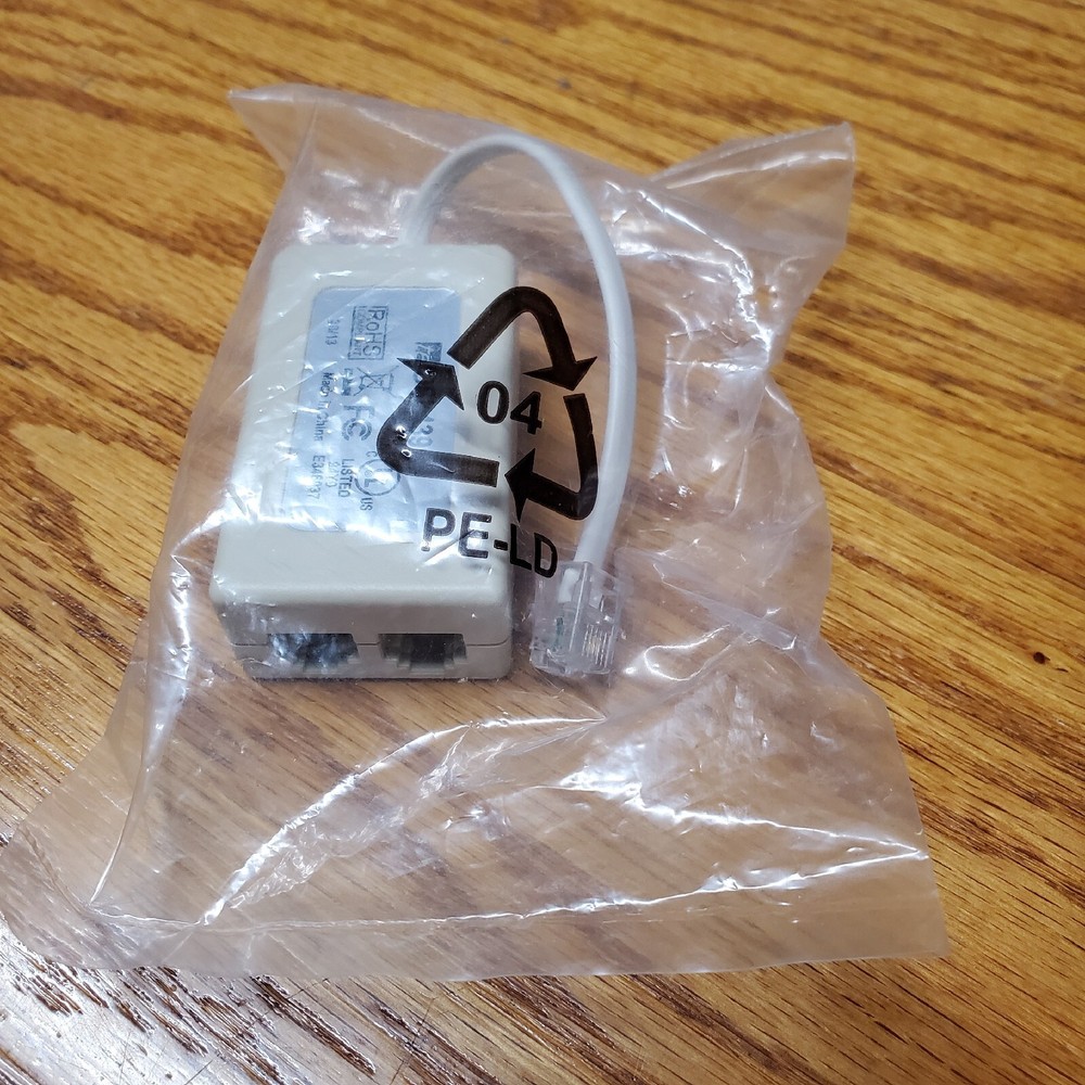 (2) te TE DSL439L PHONE LINE SPLITTERS