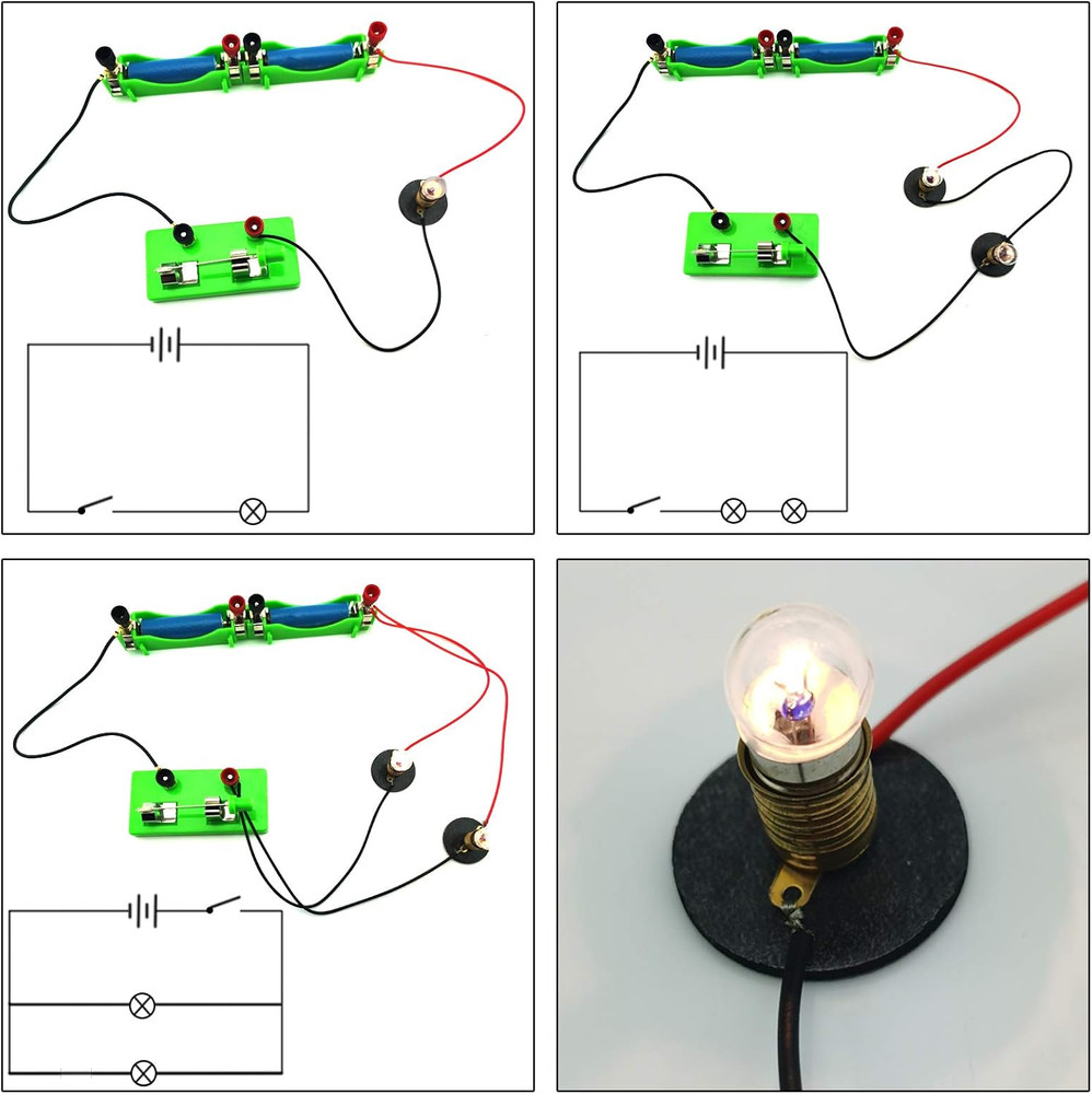 DIY Physics Experiment Model Kit Electromagnetic Materials Electromagnet and Bas