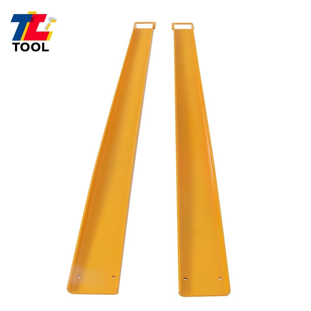 Forklift Extensions 84'' * 4.5" Heavy Duty Steel Pallet Fork Extensions