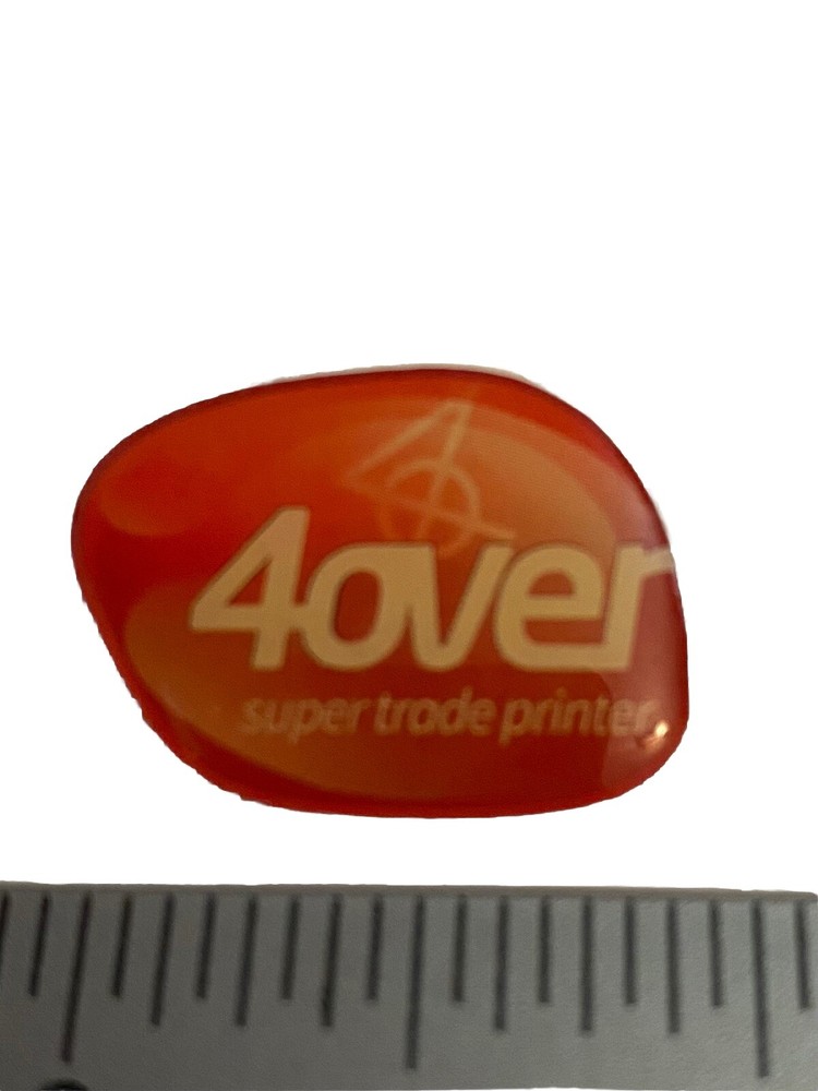 4over Super Trade Printer Lapel Pin P16